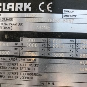 Clark GTS30L3