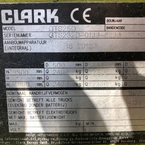 Clark GTS25D5