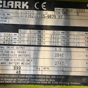 Clark GTX20s4